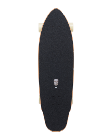 The Yow X Christenson Lane Splitter 34" Skateboard in Black & Blue