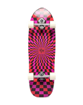 The Yow Snappers Julia Schimautz 32.5" Surfskate Skateboard in Black & Pink