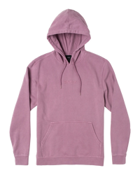 The RVCA Mens Tonally Hoodie in Lavender