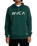 The RVCA Mens Big RVCA Hoodie in Hunter Green