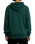 The RVCA Mens Big RVCA Hoodie in Hunter Green