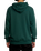 The RVCA Mens Big RVCA Hoodie in Hunter Green