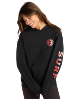 The Billabong Womens You Are Here Hoodie in Black