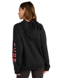 The Billabong Womens You Are Here Hoodie in Black