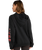 The Billabong Womens You Are Here Hoodie in Black