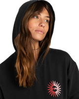 The Billabong Womens You Are Here Hoodie in Black