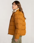 Adventure Division January Puffa Jacket in Inca Gold