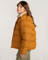 Adventure Division January Puffa Jacket in Inca Gold