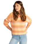 The Billabong Womens Over The Rainbow Jumper in Caramel