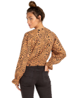 The Billabong Womens Indian Summer Shirt in Animal