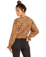 The Billabong Womens Indian Summer Shirt in Animal