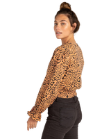 The Billabong Womens Indian Summer Shirt in Animal