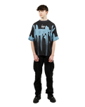 The Hype Boys Boys Blur Paint T-Shirt in Blue