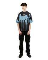 The Hype Boys Boys Blur Paint T-Shirt in Blue