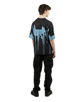 The Hype Boys Boys Blur Paint T-Shirt in Blue