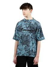 The Hype Boys Boys Y2K Leaf T-Shirt in Blue