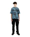 The Hype Boys Boys Y2K Leaf T-Shirt in Blue