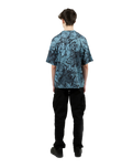 The Hype Boys Boys Y2K Leaf T-Shirt in Blue