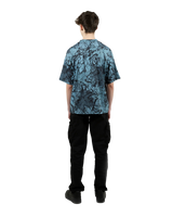 The Hype Boys Boys Y2K Leaf T-Shirt in Blue