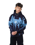 The Hype Boys Boys Blue Drips Hoodie in Multi