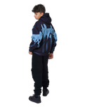 The Hype Boys Boys Blue Drips Hoodie in Multi