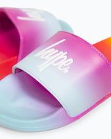 The Hype Girls Girls Ibiza Sun Fade Script Sliders in Fade