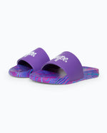 The Hype Girls Girls Crazy Wave Script Sliders in Purple