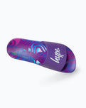 The Hype Girls Girls Crazy Wave Script Sliders in Purple