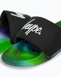 The Hype Boys Boys Wave Slider in Black