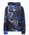 The Hype Boys Boys Lightning Sky Mini Script Hoodie in Blue