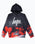 The Hype Boys Boys Sky Script Hoodie in Black & Red